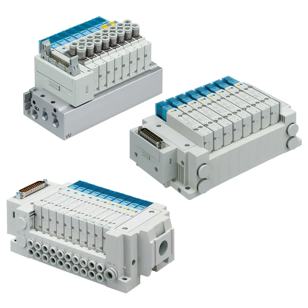 Van điện từ 5 cổng dạng cắm (Plug-in) - SY3000/5000/7000